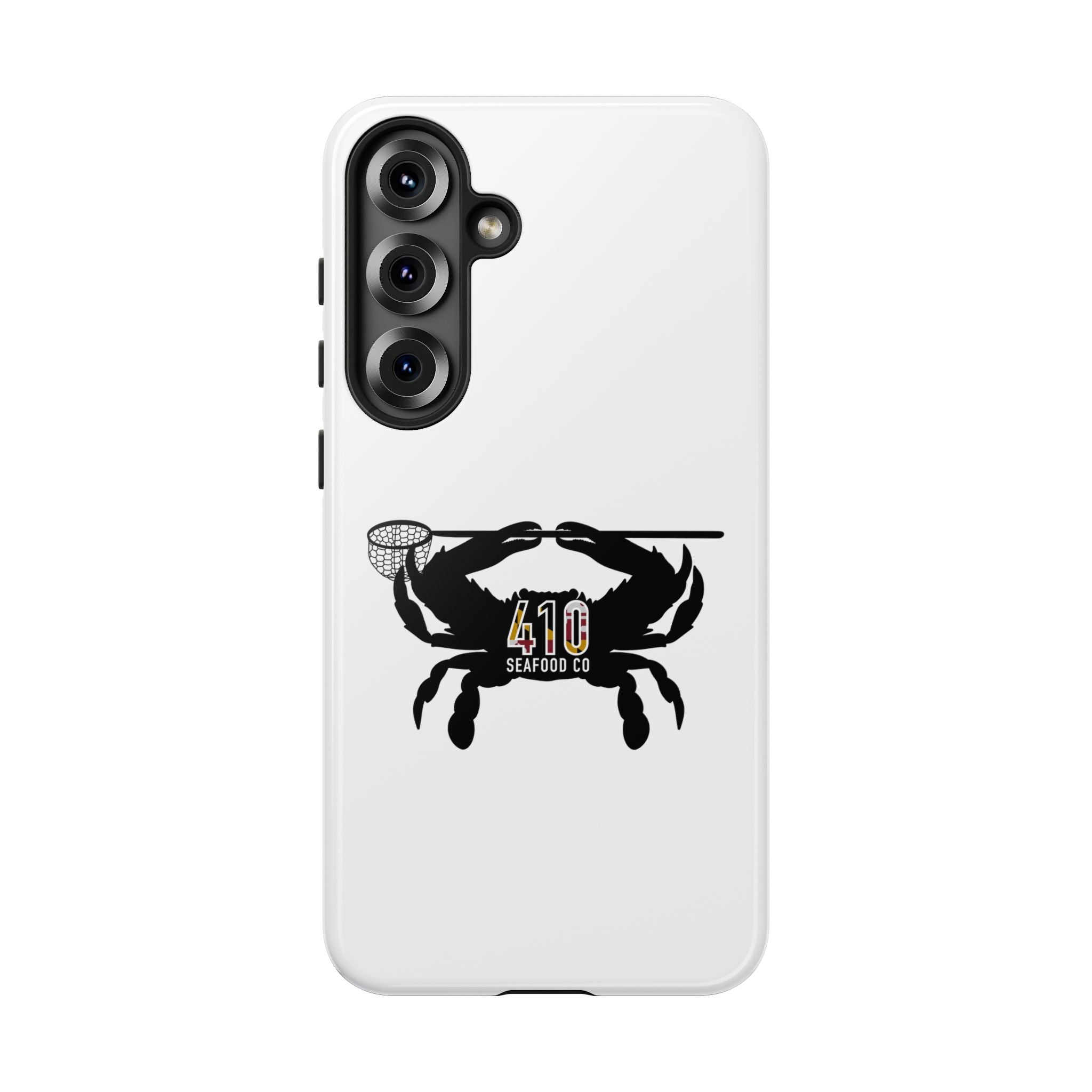 Crab Logo Phone Case — 410 Seafood Co. Coastal Protective iPhone Cover