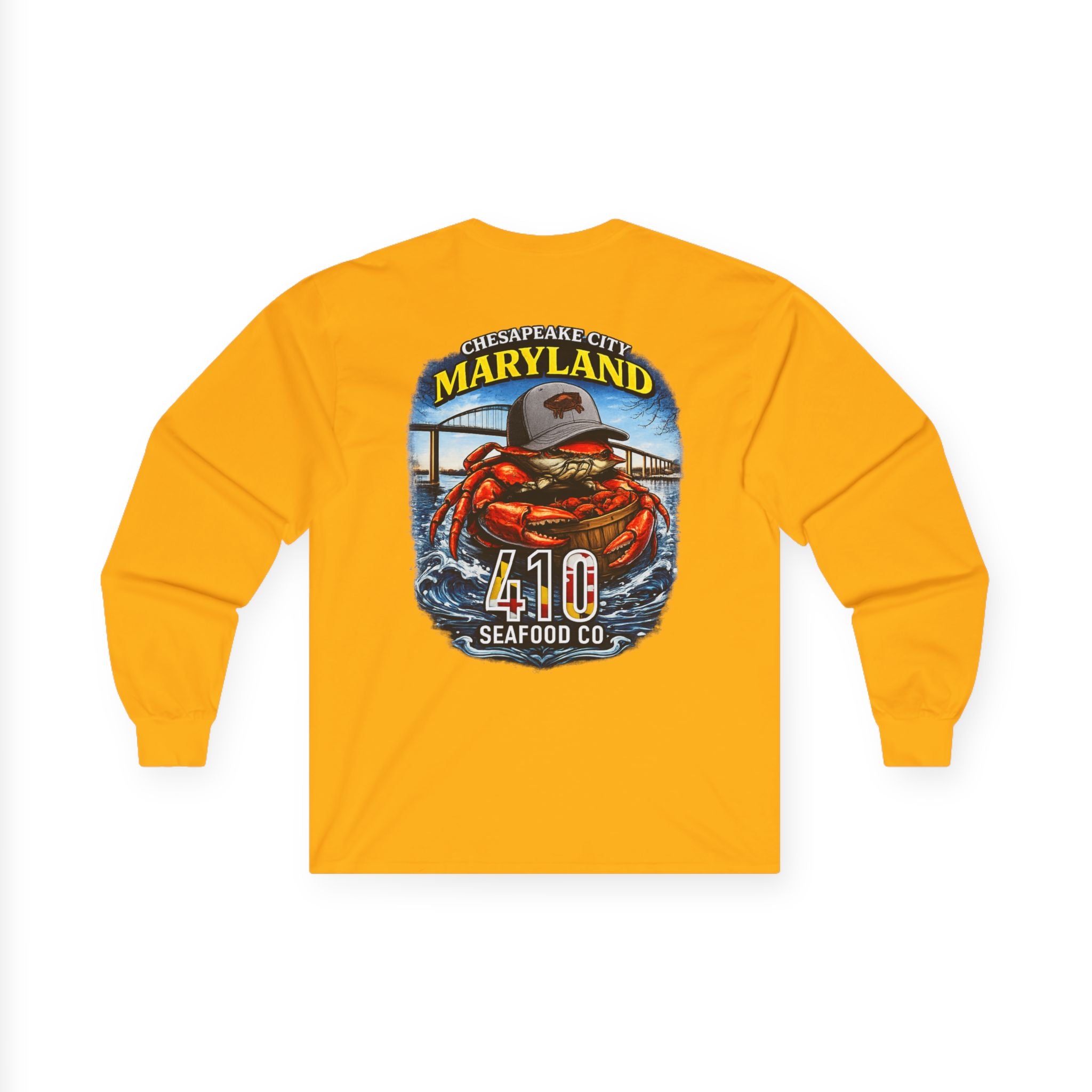 410 Seafood Long Sleeve Tee