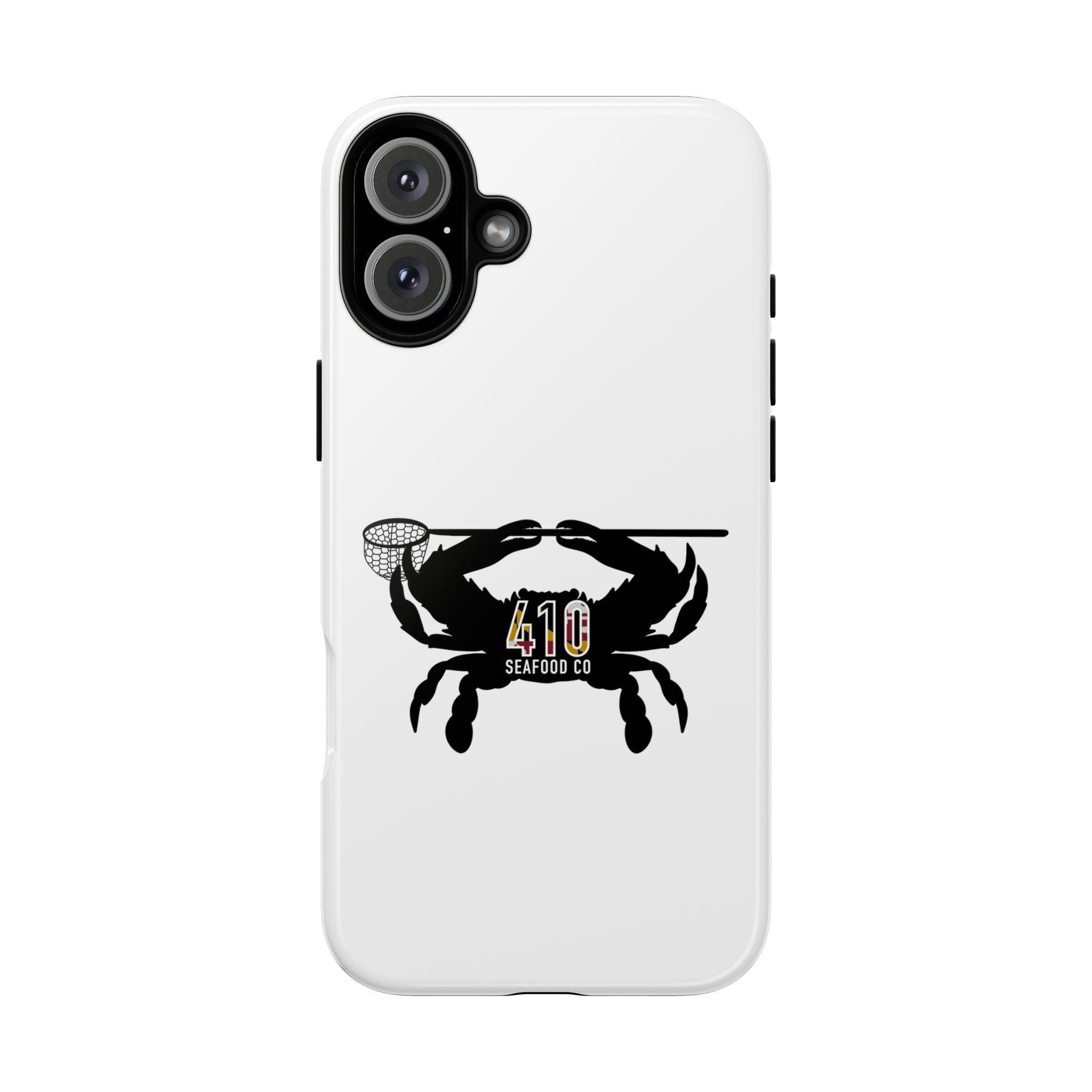 Crab Logo Phone Case — 410 Seafood Co. Coastal Protective iPhone Cover