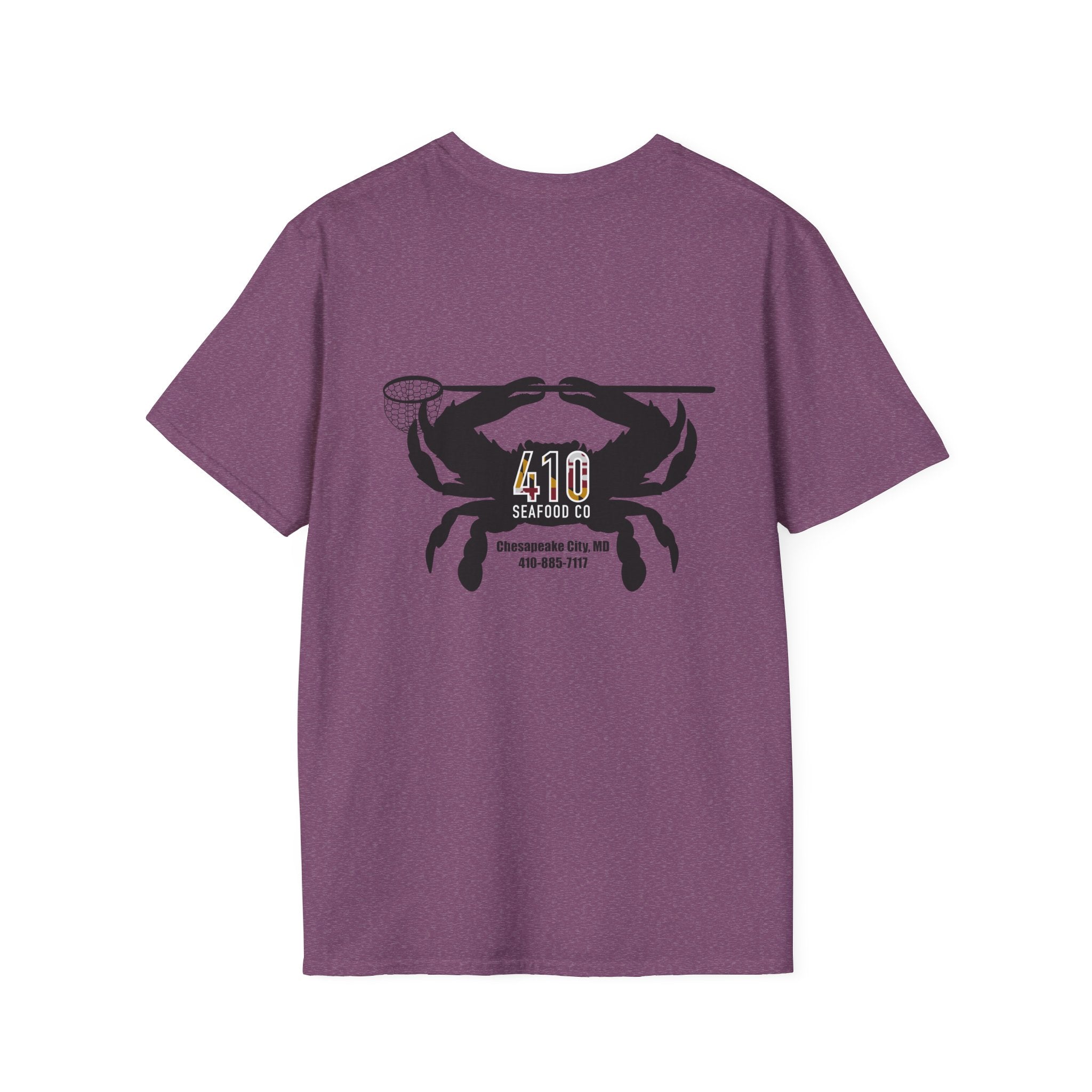 410 Seafood - Basic Logo - Heather Colors